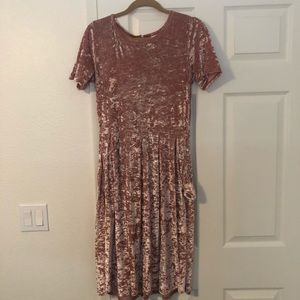 Lularoe Amelia blush pink